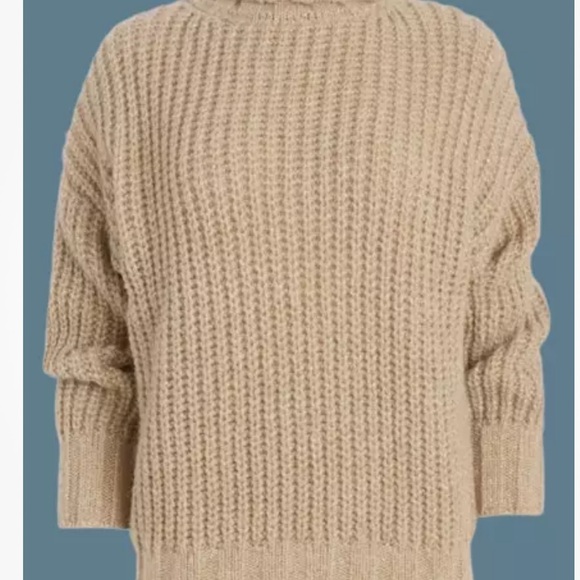 NWT $170 MARCIANO By GUESS ITALY LIMITED EDITION Wool-Blend Chain Sweater sz L - Picture 5 of 8